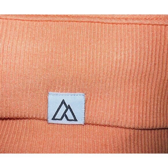 Alpine Design Womens Crewneck Sweatshirt L Modal Blend Sustainable Orange - Picture 4 of 5